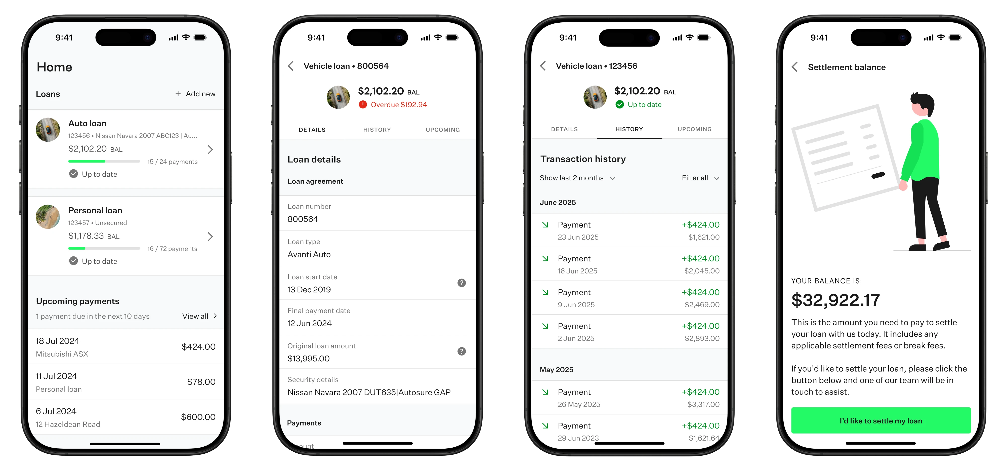 Avanti Customer App Polished Design